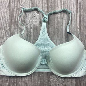 NWT Victoria Secret Racerback Demi Bra Mint Green